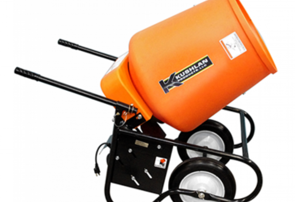 Kushlan 3.5 Cubic Ft Cement Mixer