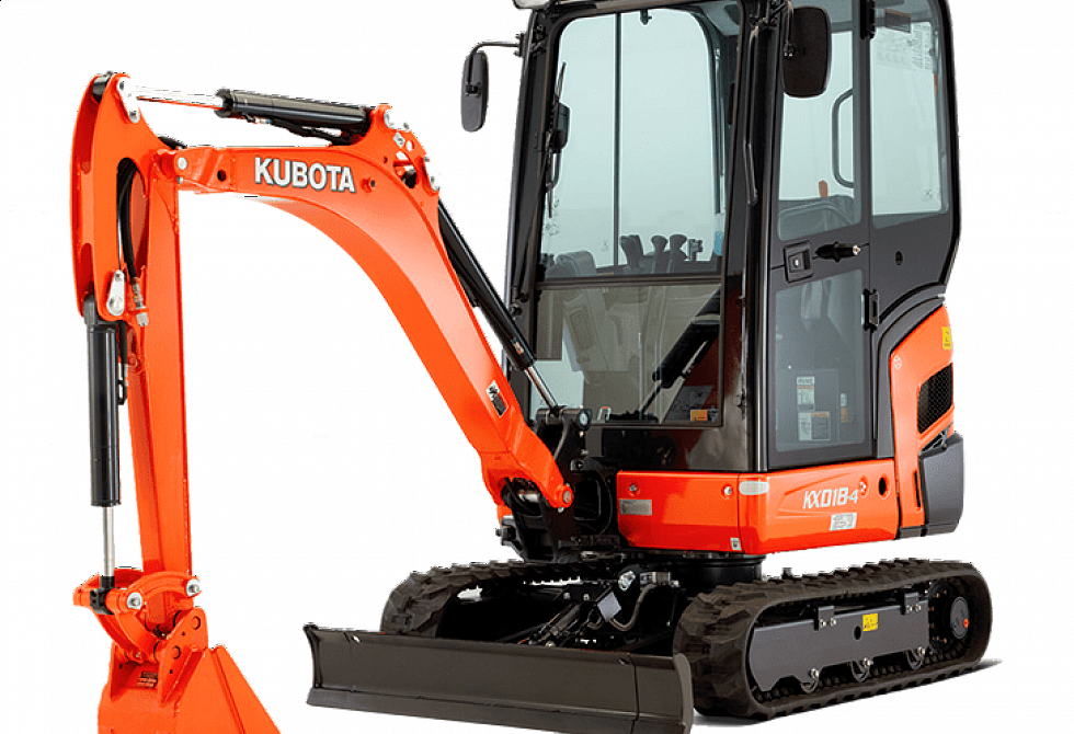 Kubota KX018-4 Mini Excavator