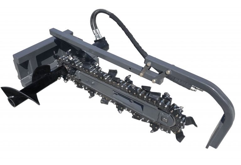 CID Mini Skid Steer Trencher